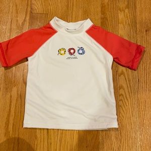 Janie and jack boys 6-12 month rash guard